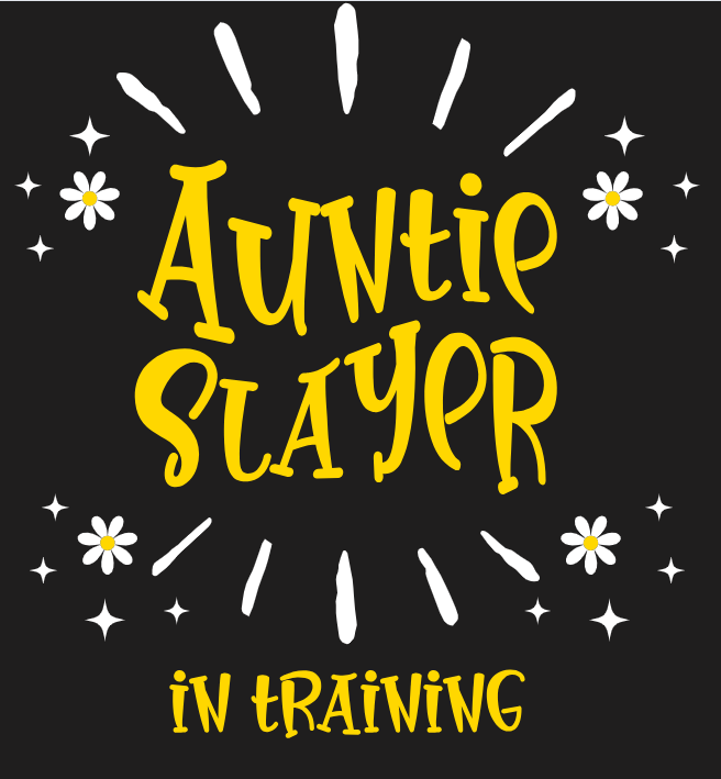 Auntie Slayer in Training Native American Baby Bodysuit - Rezilliant Apparel