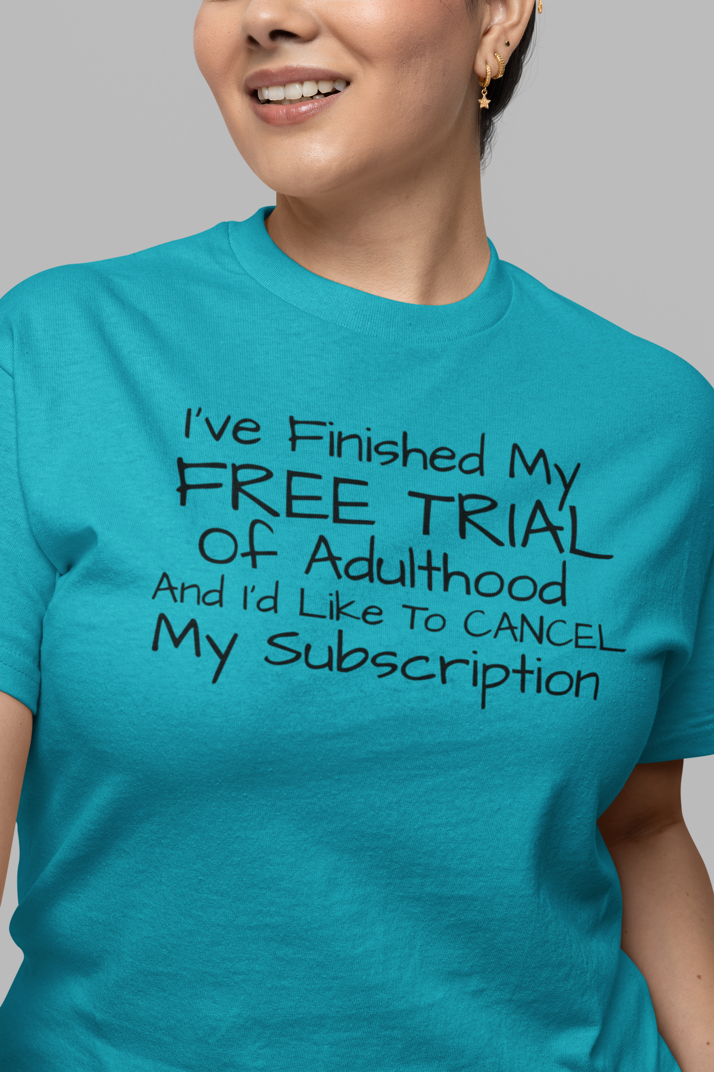I've Finished My Free Trial of Adulthood Shirt, Funny Sarcastic T, Gift for Her, Gift for Him, Funny T Shirt, Adulting Humor, Funny Adult Shirt - Rezilliant Apparel