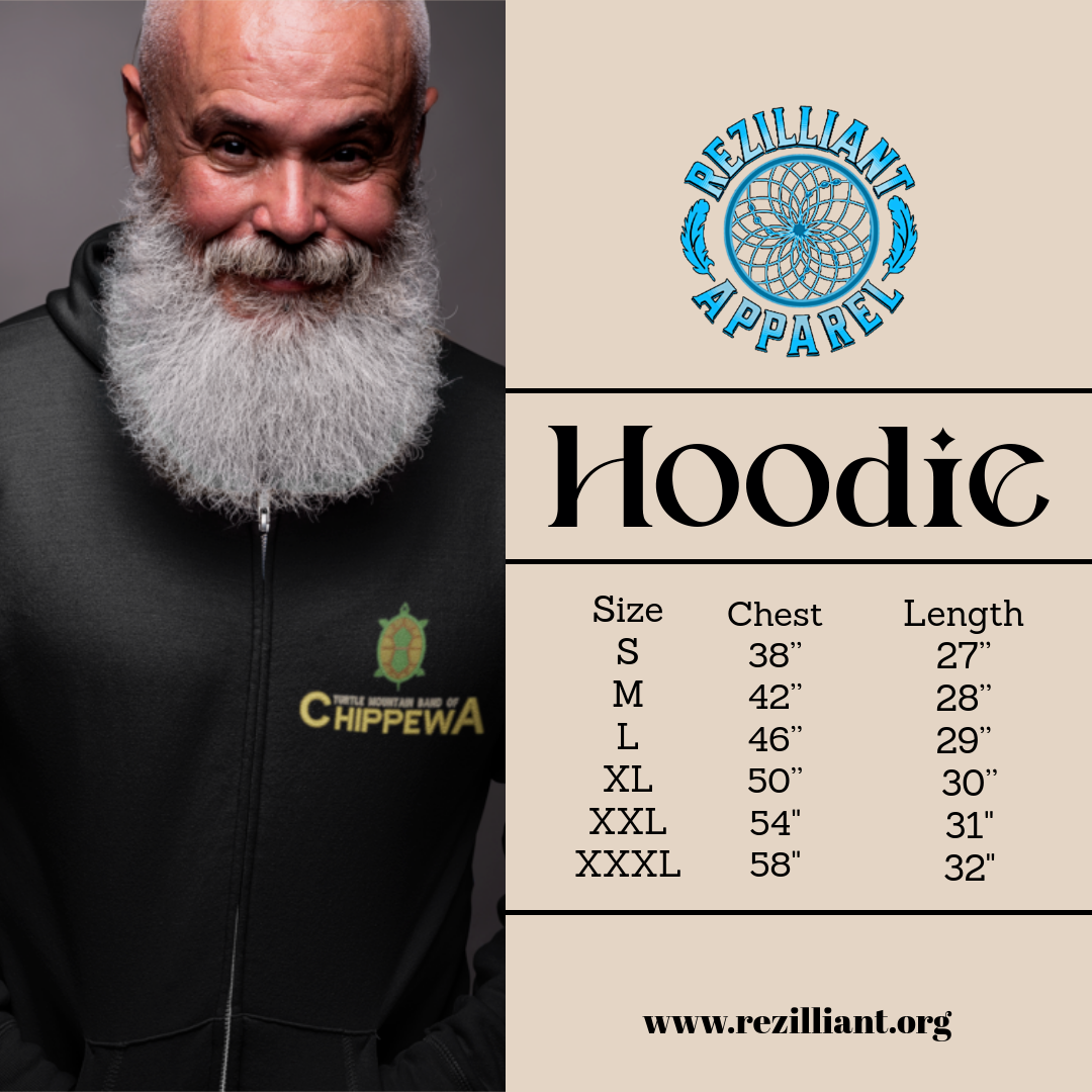 Turtle Mountain Band of Chippewa T-Shirt, Long Sleeve or Hoodie - Rezilliant Apparel