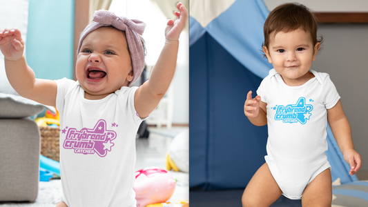 Frybread Crumb Catcher Native American Baby Bodysuit | Funny Indigenous Baby Clothes
