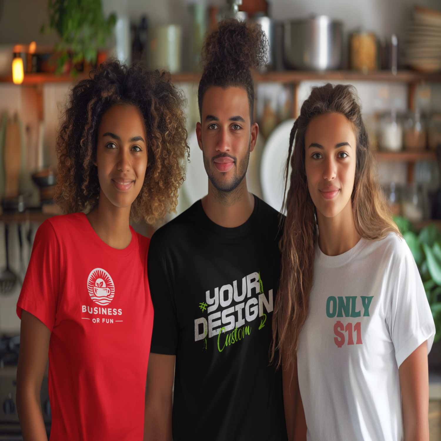 Custom 1 Sided Soft Style T Shirt - Rezilliant Apparel