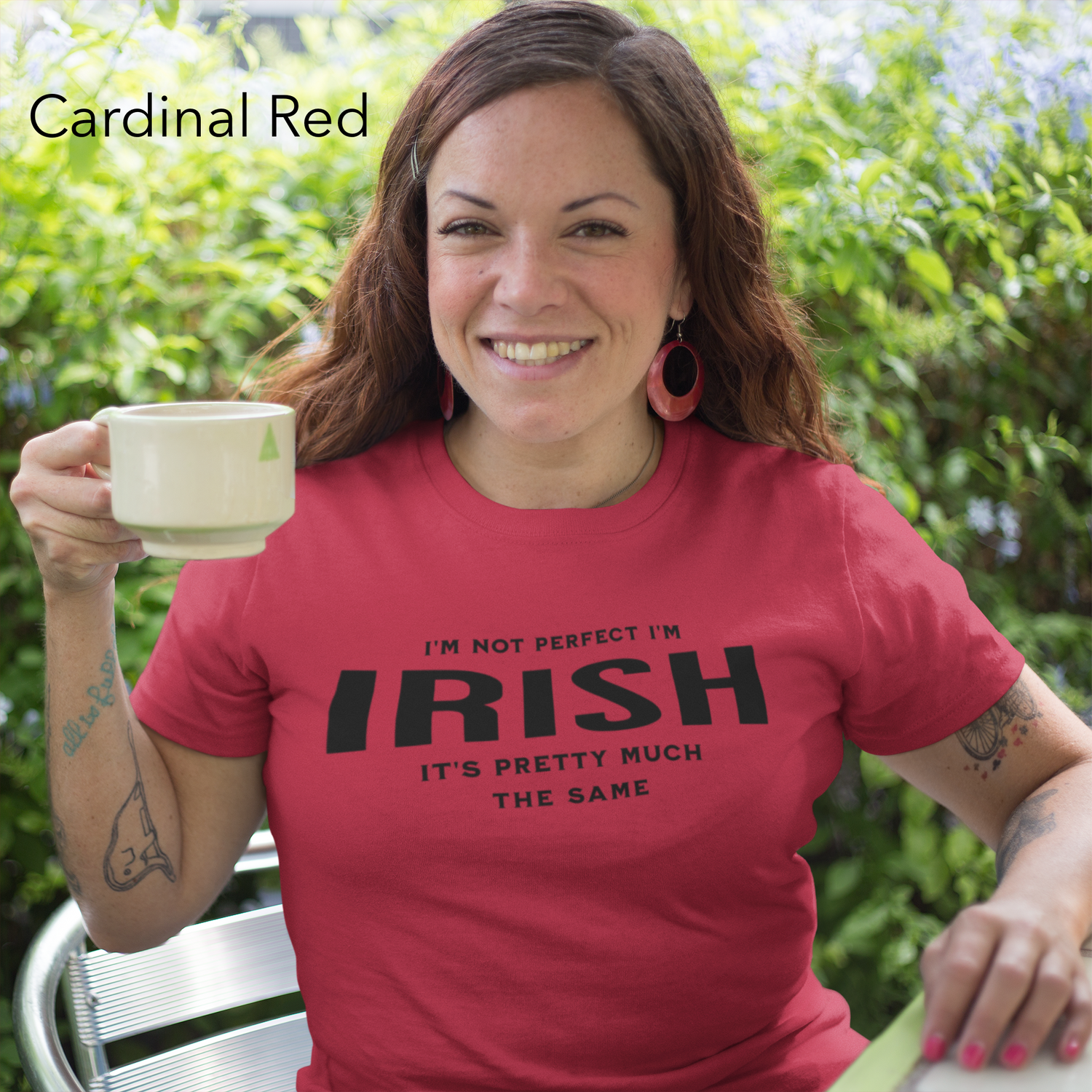 I'm Not Perfect I'm Irish Tee, gift shirt, Irish American Shirt, Funny Irish Sarcastic Tee, Gift for Her, Gift for Him, Funny T Shirt Tee, Irish Shirt, Funny Irish Sarcastic Tee, Funny T Shirt - Rezilliant Apparel