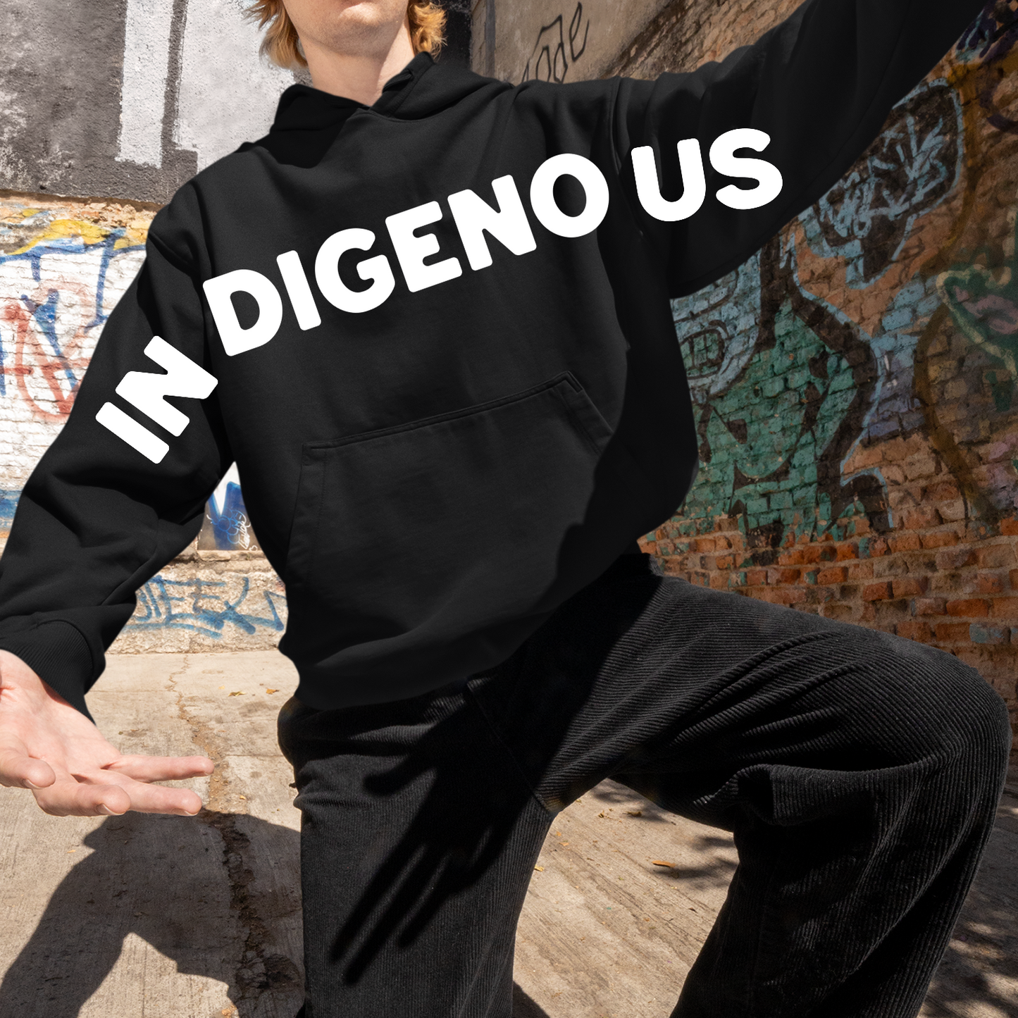 INDIGENOUS Native American Pull Over Hoodie