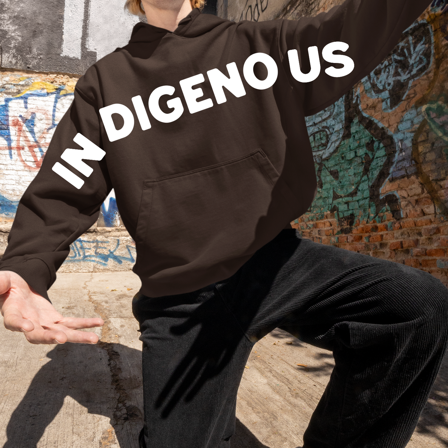 INDIGENOUS Native American Pull Over Hoodie