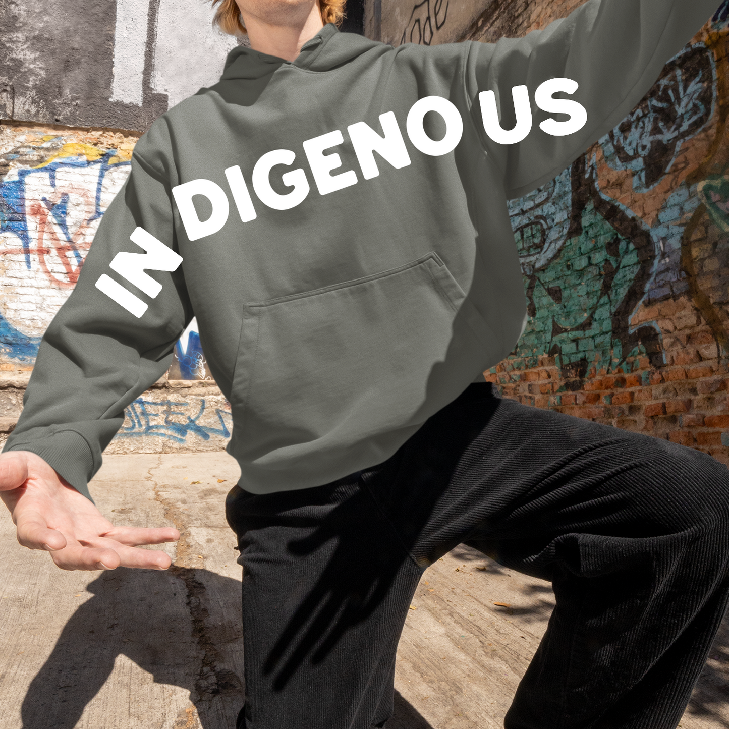 INDIGENOUS Native American Pull Over Hoodie