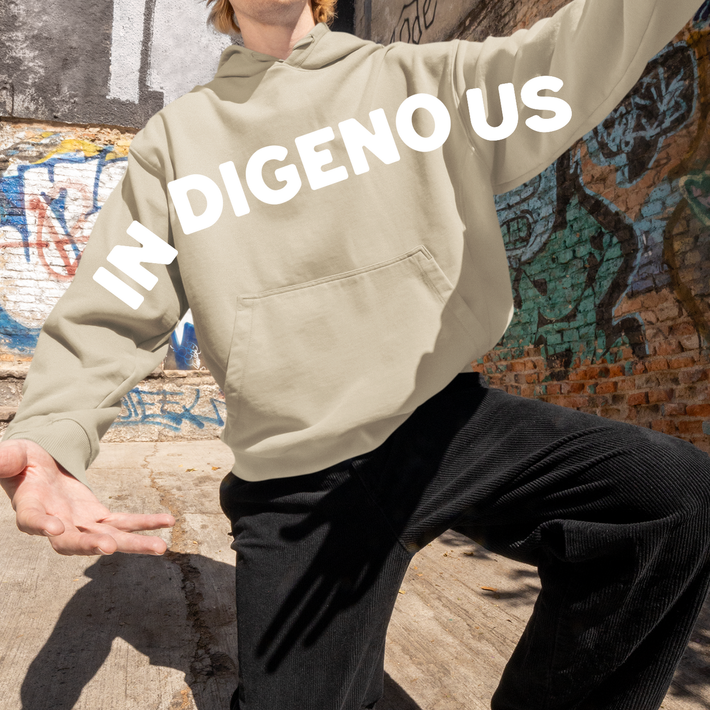 INDIGENOUS Native American Pull Over Hoodie