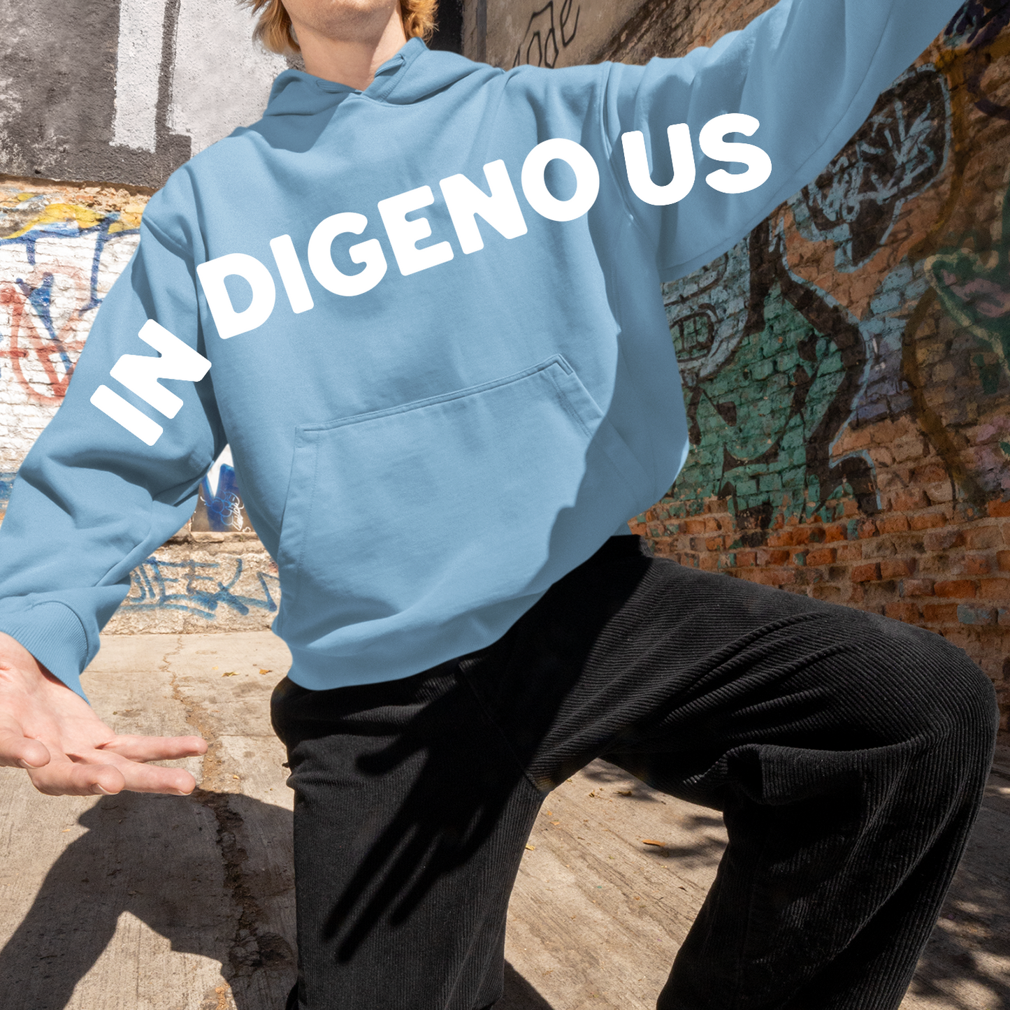 INDIGENOUS Native American Pull Over Hoodie