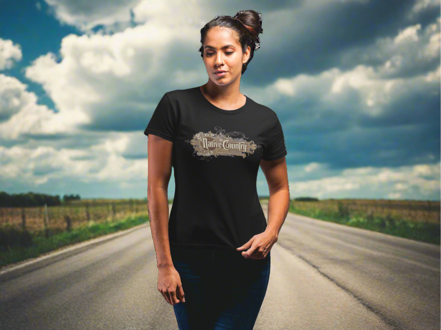 Native Country Prosperous Nation– Native American Shirt (color options) - Rezilliant Apparel