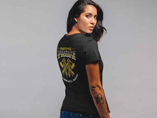 Native Pride –Native American Shirt FRONT & BACK - Rezilliant Apparel