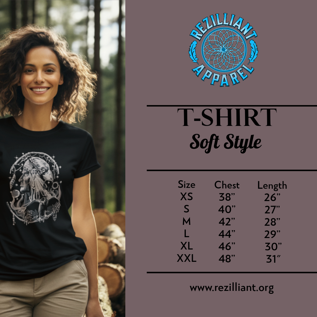 Turtle Island Native American Shirt (multiple color options) - Rezilliant Apparel