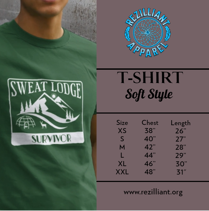 Anishinaabe front and back Totem Style t shirt (multiple color options) - Rezilliant Apparel