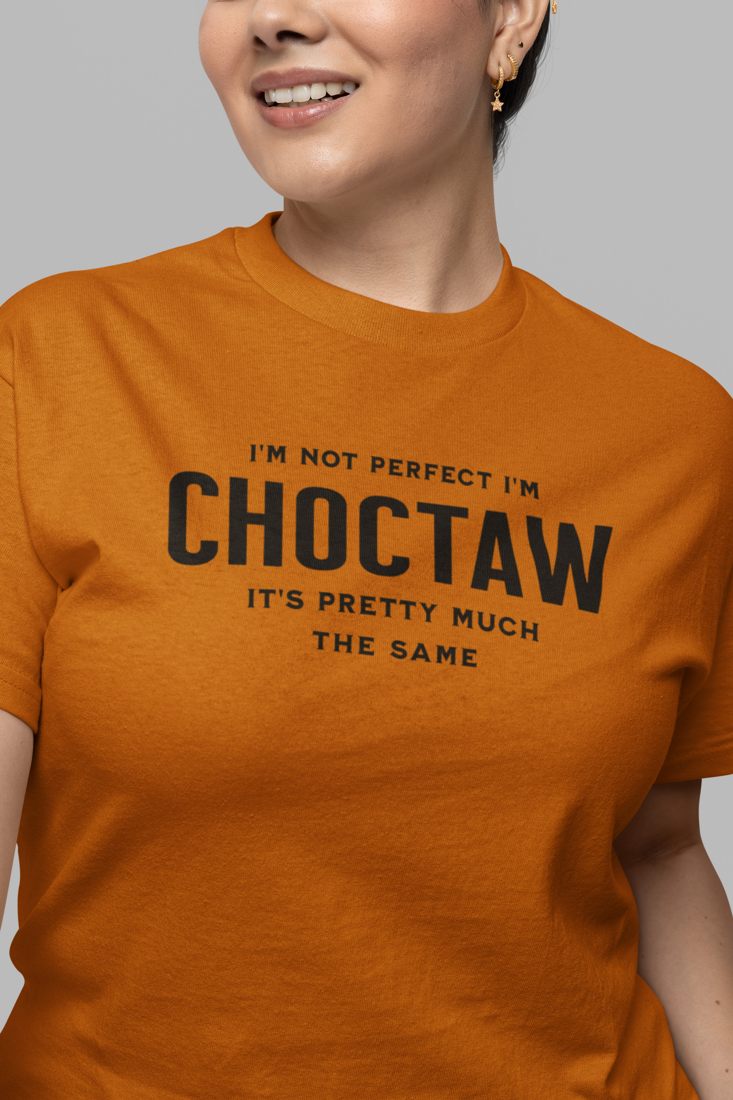 I'm Not Perfect I'm Choctaw Tee, gift shirt, Native American Shirt, Funny Native Sarcastic Tee, Gift for Her, Gift for Him, Funny T Shirt Tee, Native American Shirt, Funny Native Sarcastic Tee, Funny T Shirt - Rezilliant Apparel