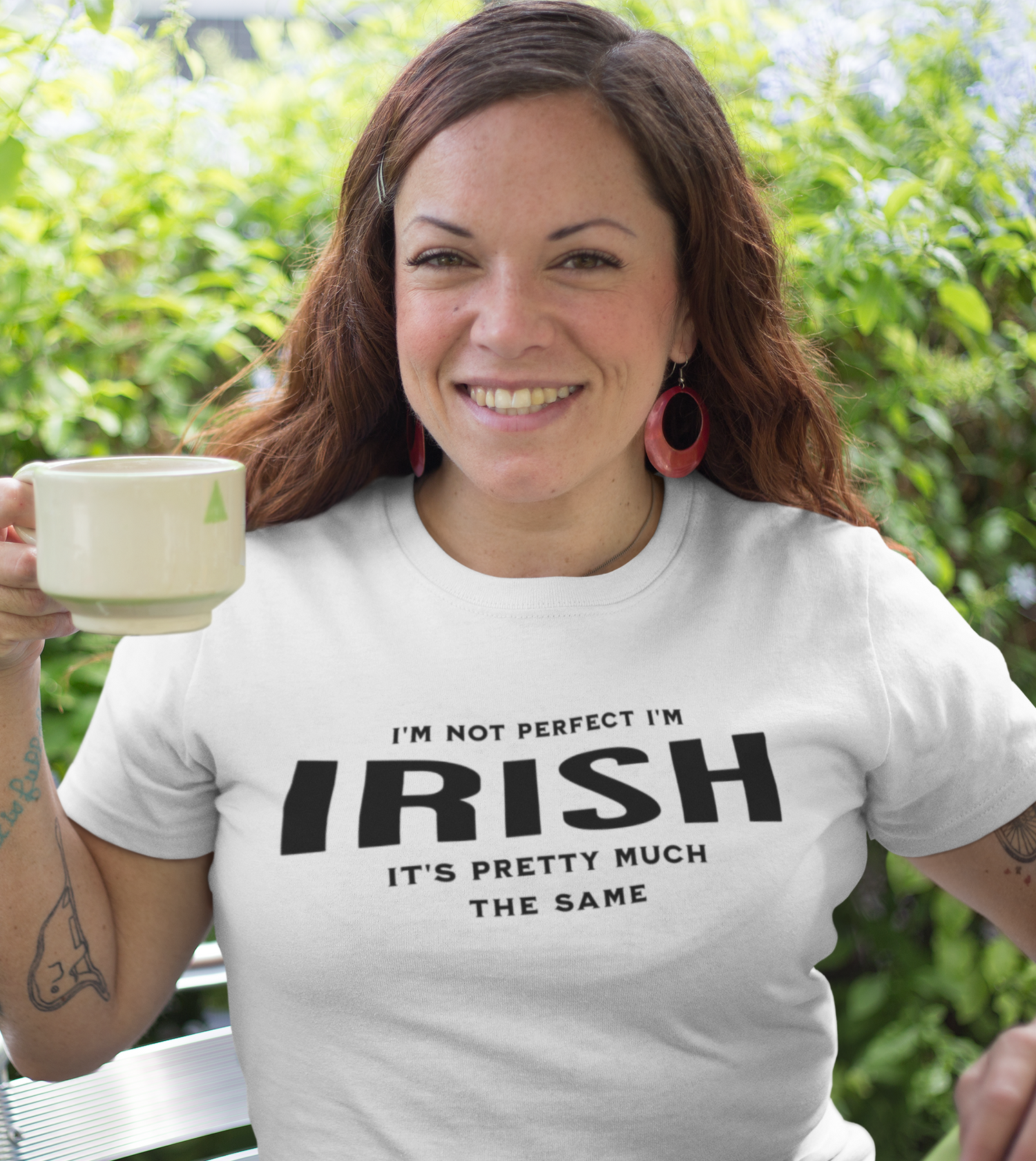 I'm Not Perfect I'm Irish Tee, gift shirt, Irish American Shirt, Funny Irish Sarcastic Tee, Gift for Her, Gift for Him, Funny T Shirt Tee, Irish Shirt, Funny Irish Sarcastic Tee, Funny T Shirt - Rezilliant Apparel