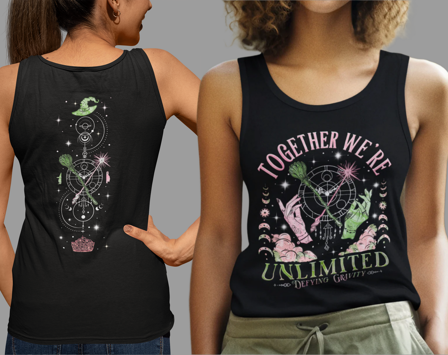 Together We’re Unlimited Defying Expectations Wicked Tank Top - Rezilliant Apparel