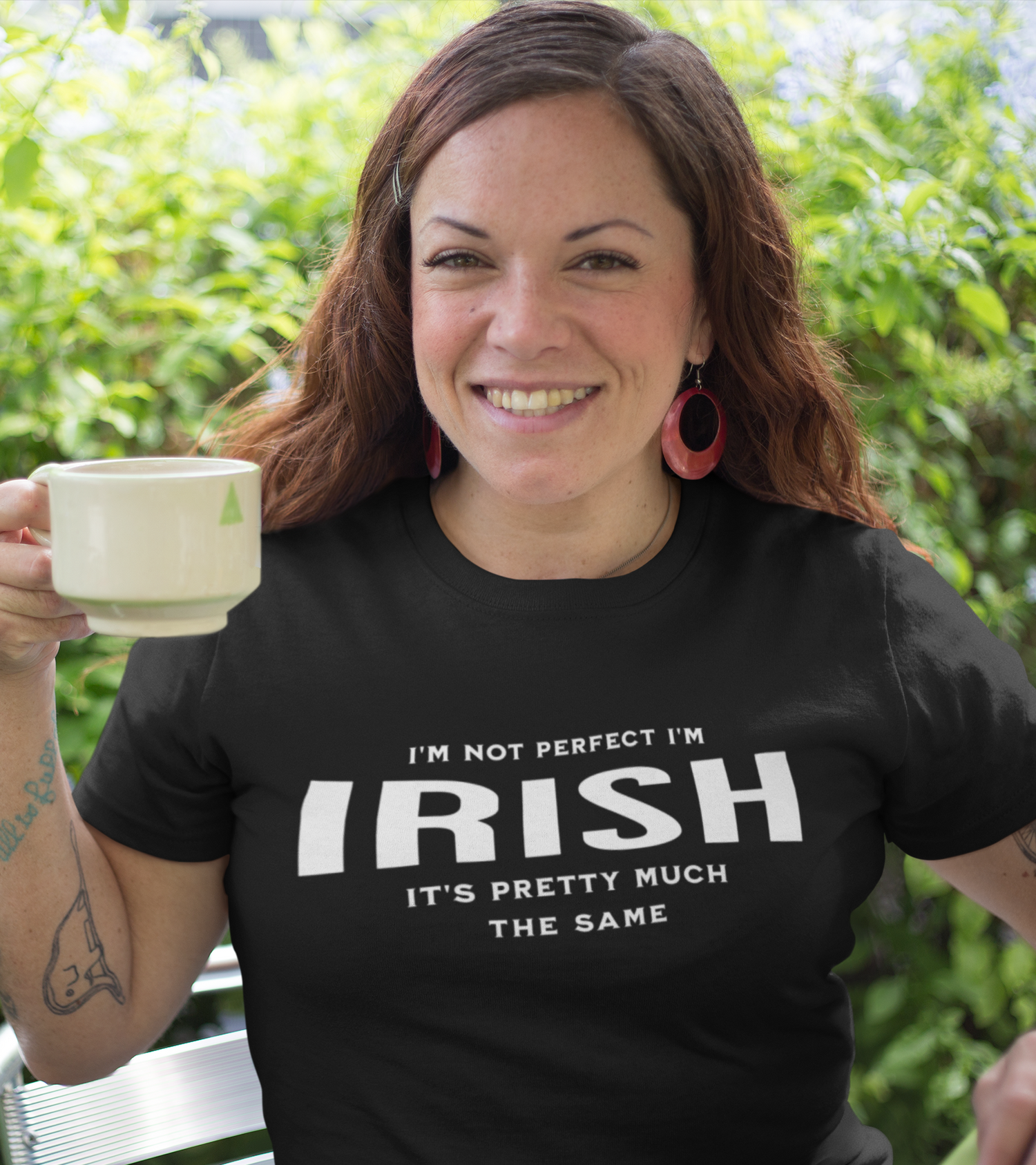 I'm Not Perfect I'm Irish Tee, gift shirt, Irish American Shirt, Funny Irish Sarcastic Tee, Gift for Her, Gift for Him, Funny T Shirt Tee, Irish Shirt, Funny Irish Sarcastic Tee, Funny T Shirt - Rezilliant Apparel