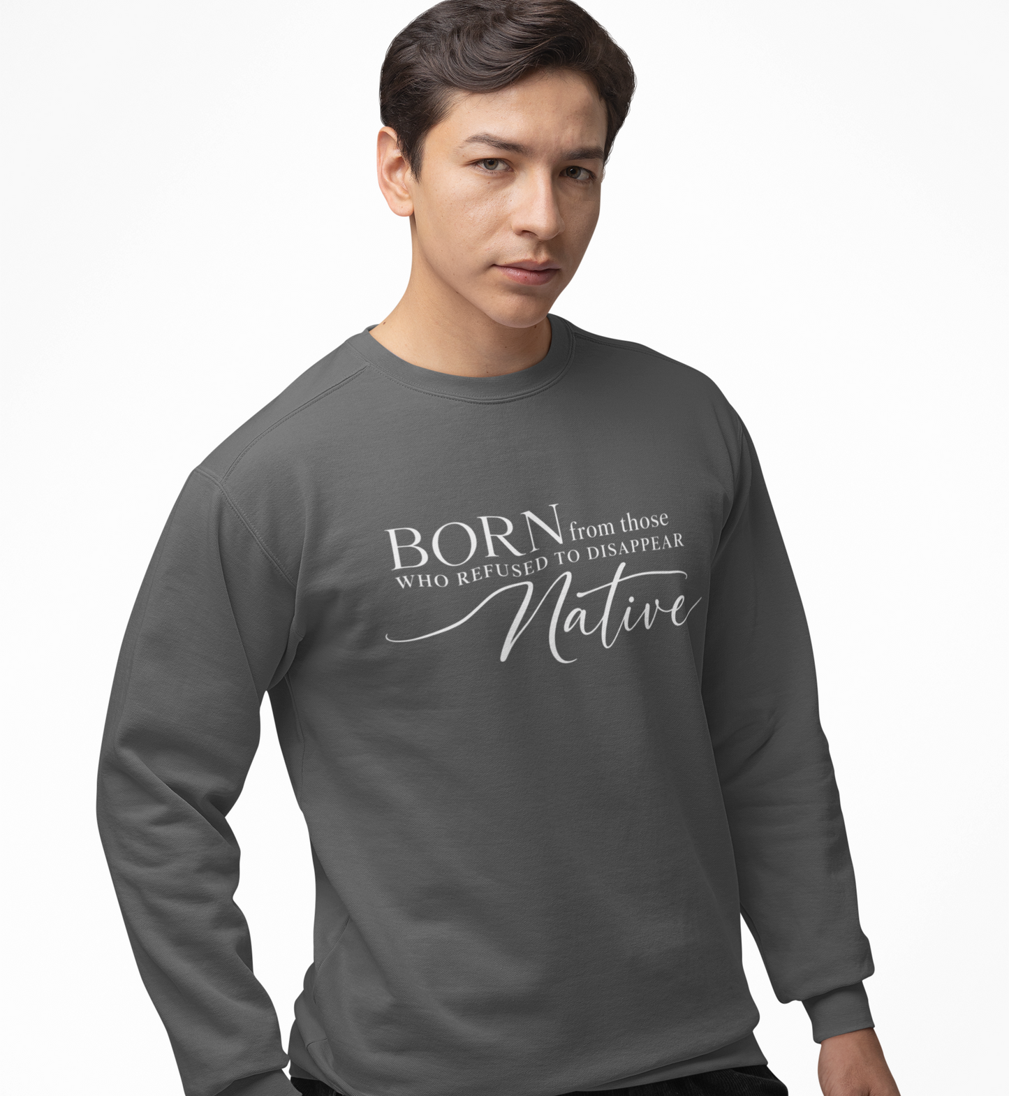 Born From Those Who Refused to Disappear Native American Sweatshirt