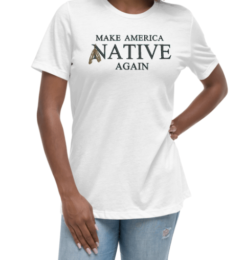 Make America Native Again Embroidered Shirt – Color Options - Rezilliant Apparel