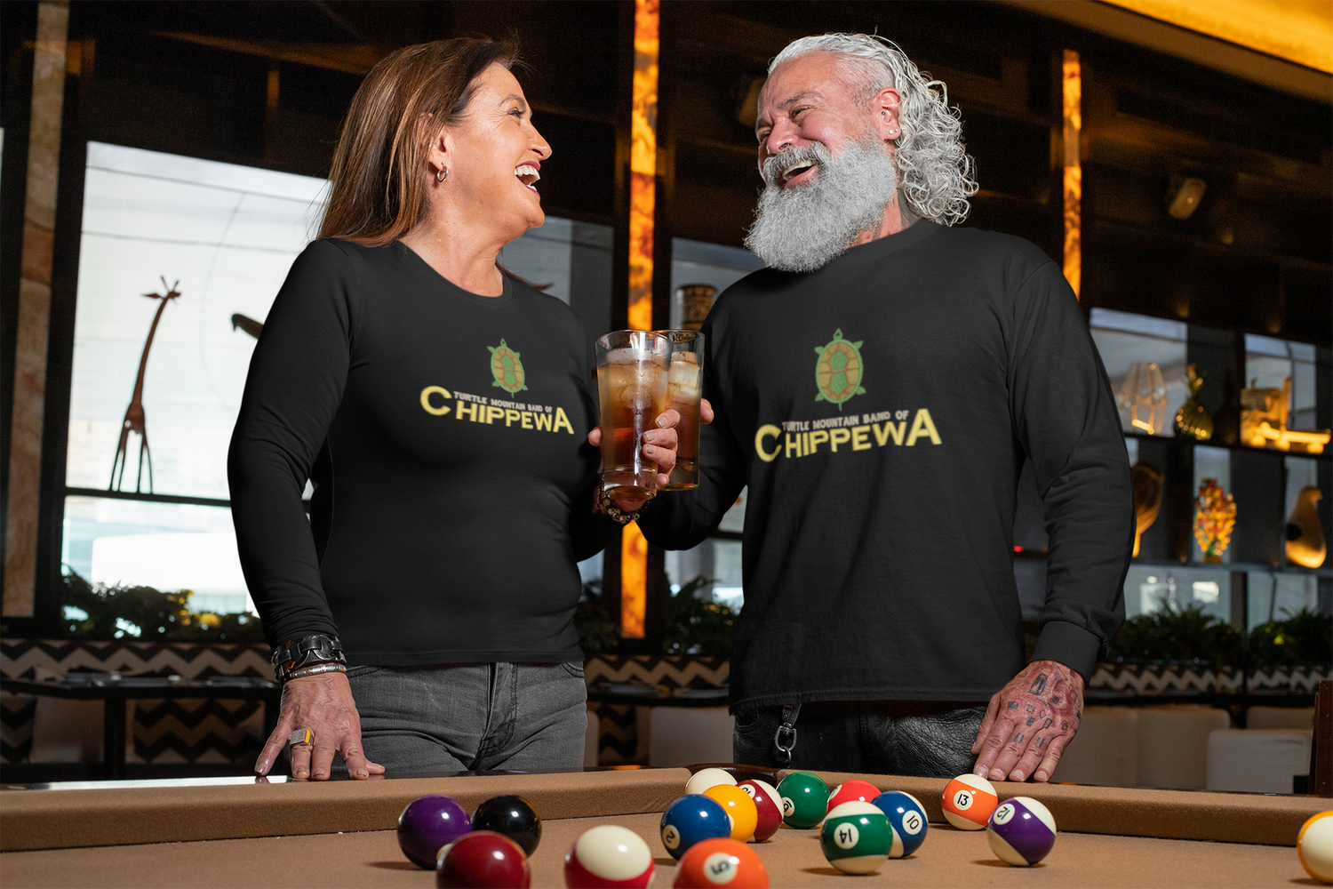 Turtle Mountain Band of Chippewa T-Shirt, Long Sleeve or Hoodie - Rezilliant Apparel