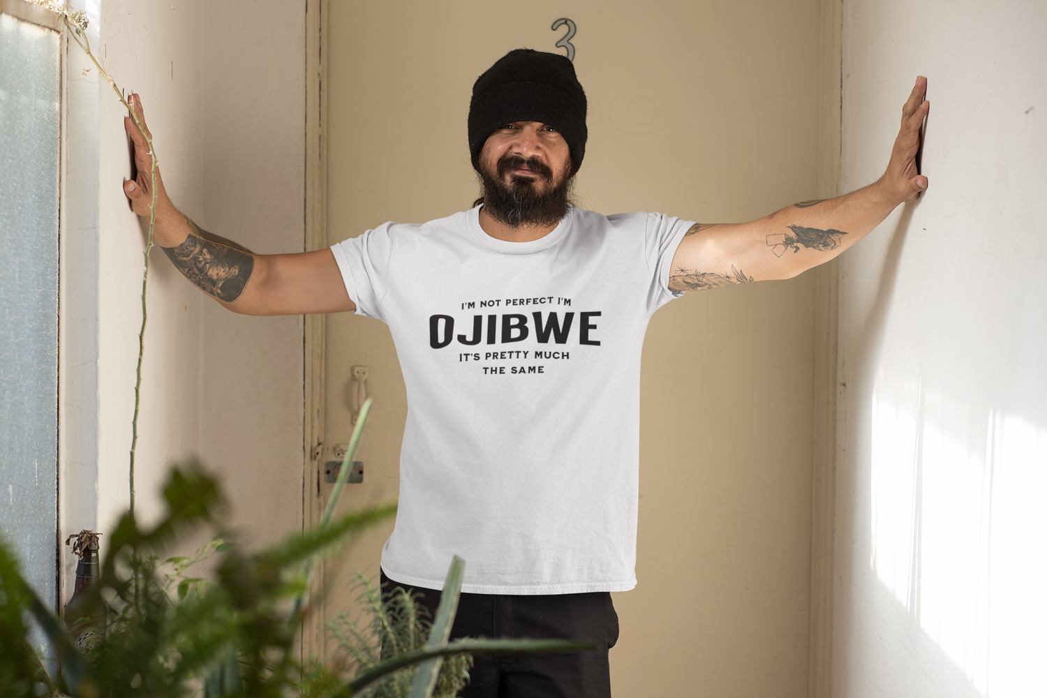 I'm Not Perfect I'm Ojibwe Tee, gift shirt, Native American Shirt, Funny Native Sarcastic Tee, Gift for Her, Gift for Him, Funny T Shirt Tee, Native American Shirt, Funny Native Sarcastic Tee, Funny T Shirt - Rezilliant Apparel