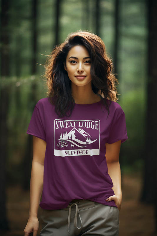 Sweat Lodge Survivor Native American Shirt (multiple color options) - Rezilliant Apparel