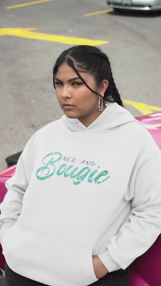 Rez and Bougie Native American Hoodie