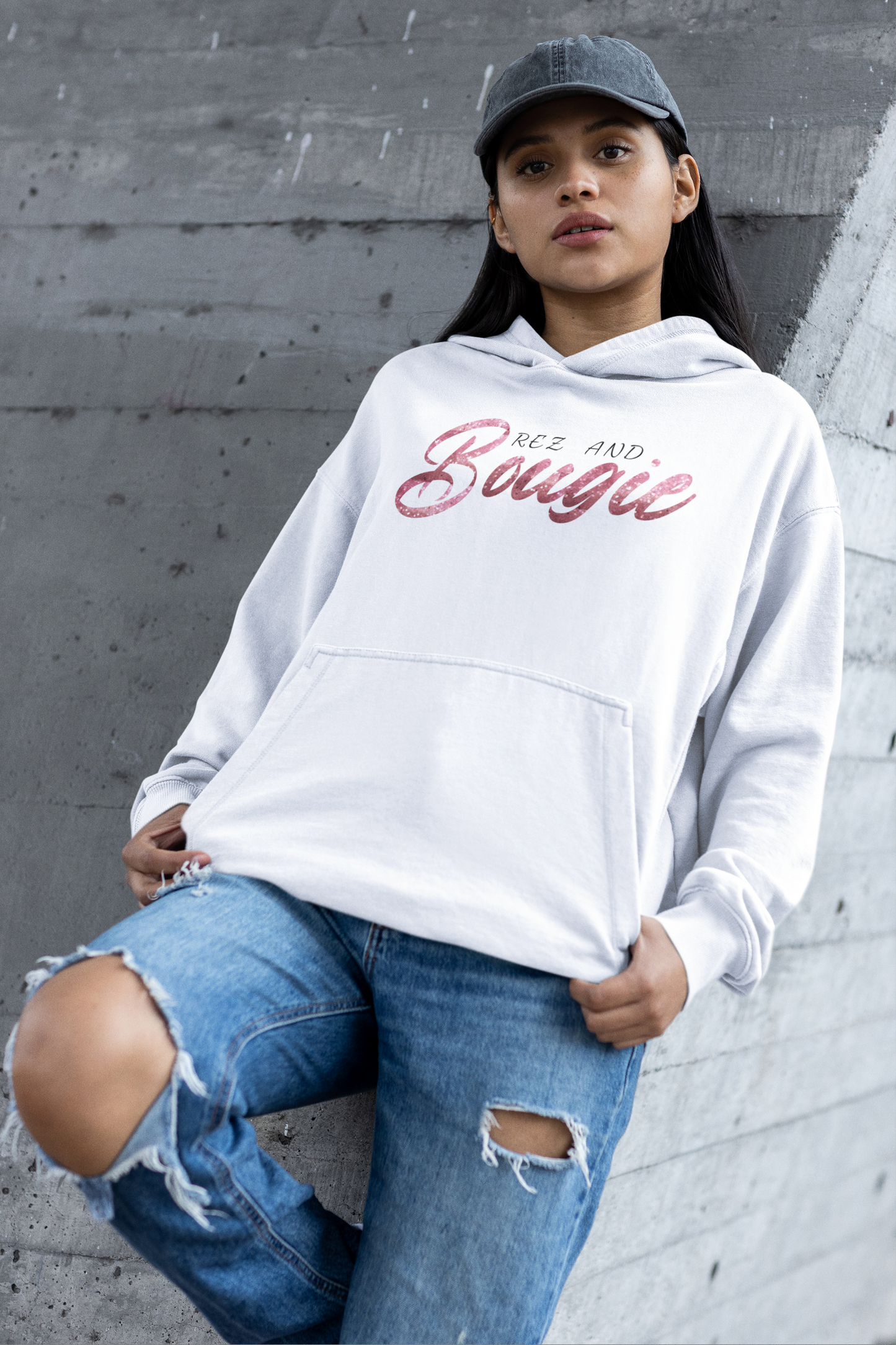 Rez and Bougie Native American Hoodie