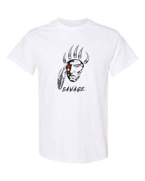 Savage Medicine Wheel - Embroidered Native American Shirt - Rezilliant Apparel